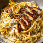 30-Minute Lemon Butter Chicken Pasta with Creamy Sauce