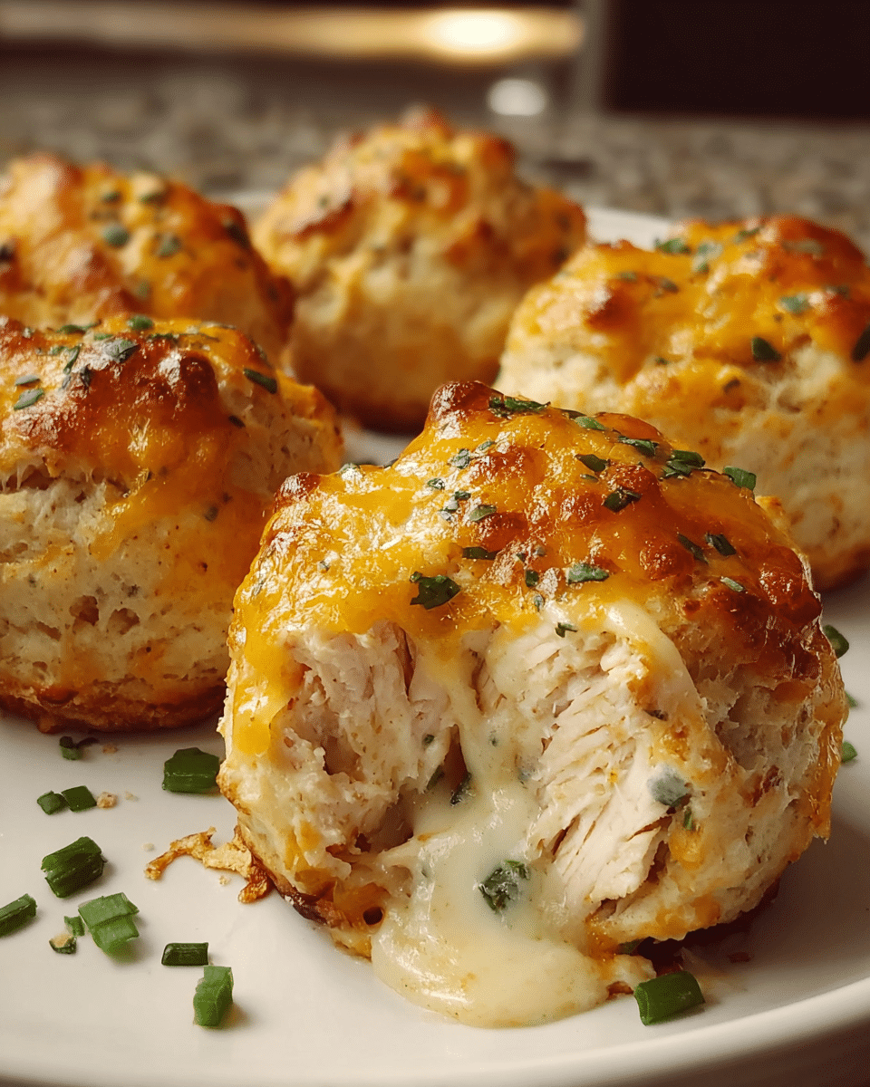Golden baked Ranch Chicken Cheese Bombs on parchment paper
