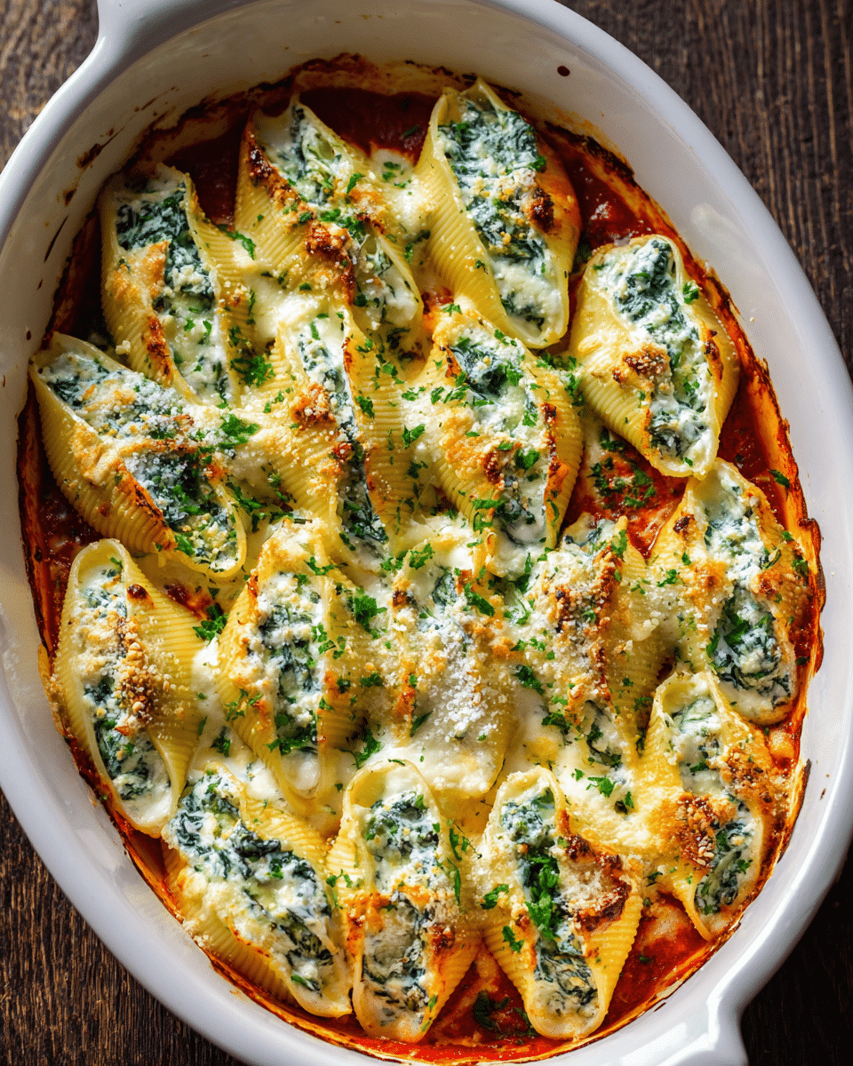 Cheesy Stuffed Pasta Shells Easy Comfort Recipe