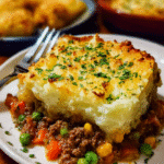 classic shepherd’s pie easy with golden mashed potato topping