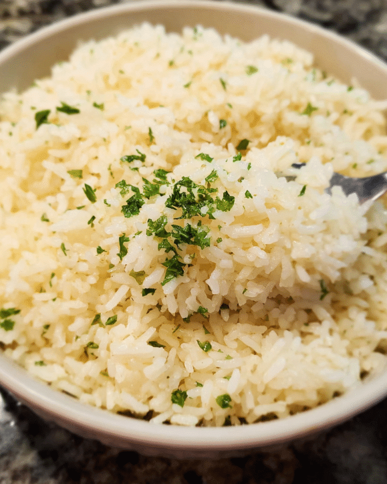 Creamy Garlic Butter Rice Bowl That Feels Irresistible